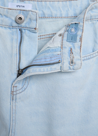 Шорты-бермуды из денима для девочек