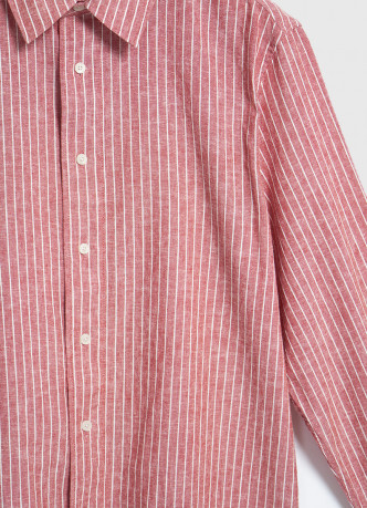 Рубашка изо льна с хлопком