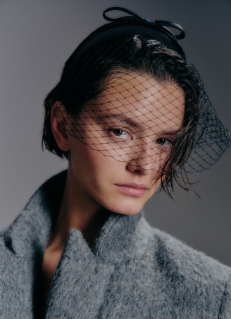 Ободок с вуалью