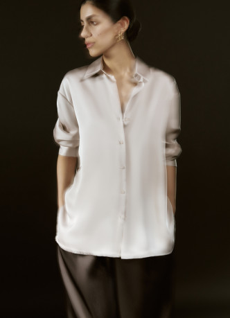 Сатиновая блузка