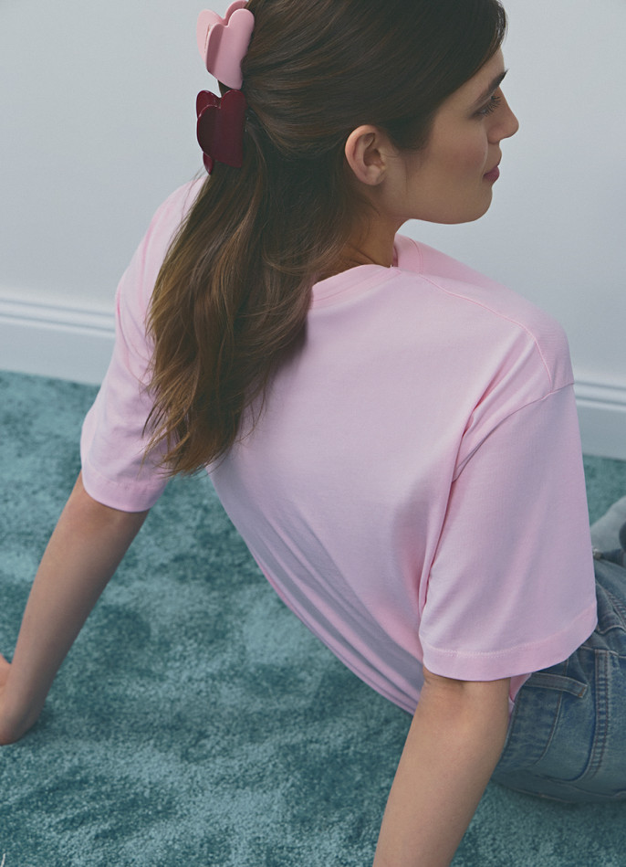 Заколка-краб в форме сердца для волос, 2 шт.