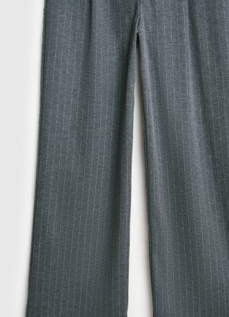 Трикотажные прямые брюки