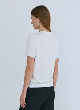 Джемпер с коротким рукавом