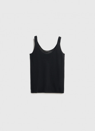 Вязаная майка