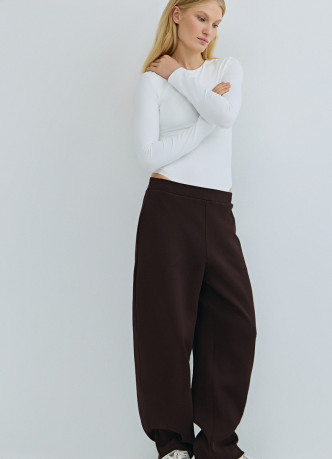 Брюки О-силуэта