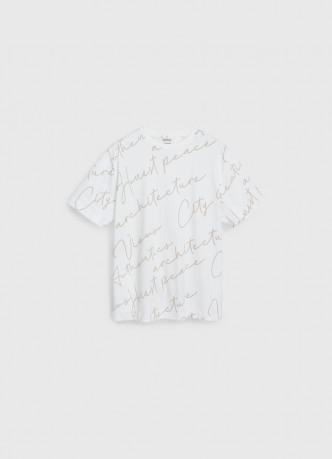 Футболка с принтом