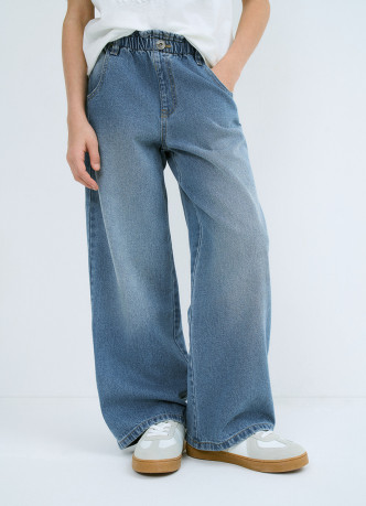 Широкие джинсы Wide leg для девочек