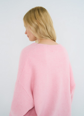 Джемпер из мягкой пряжи с шерстью