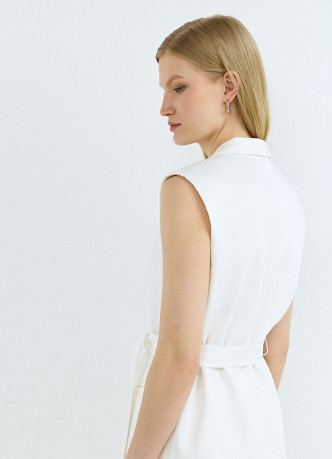 Удлиненный жакет на запах