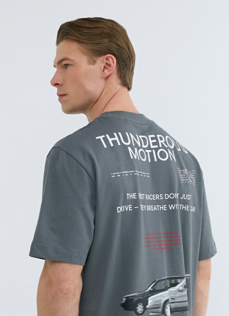 Футболка с принтом