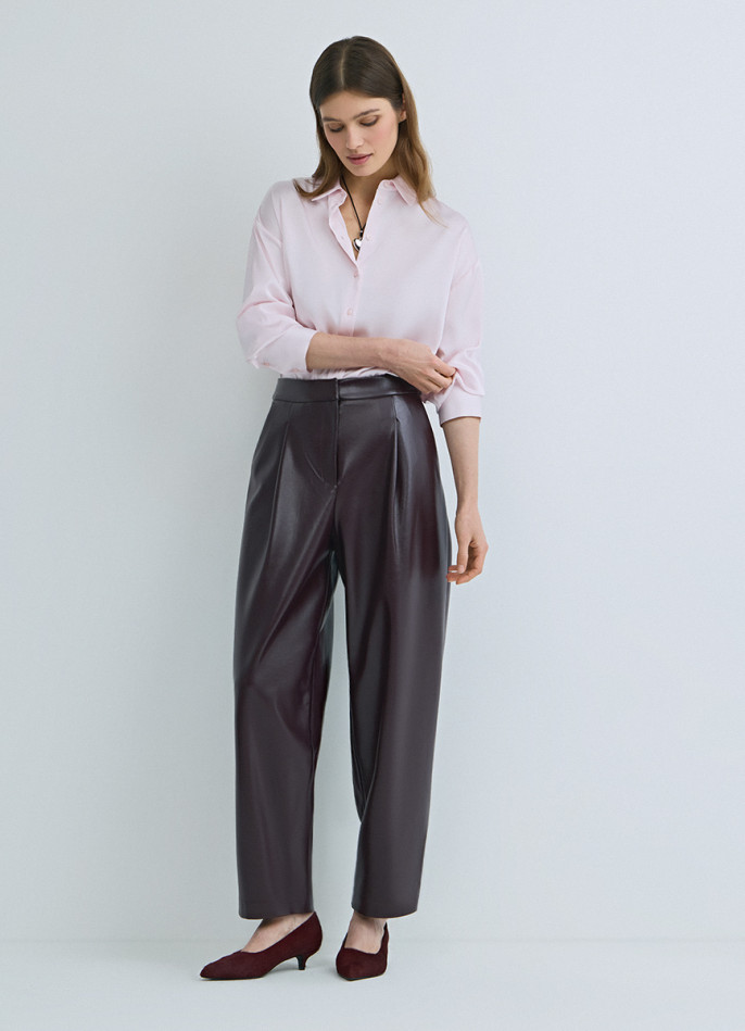 Блузка из сатина