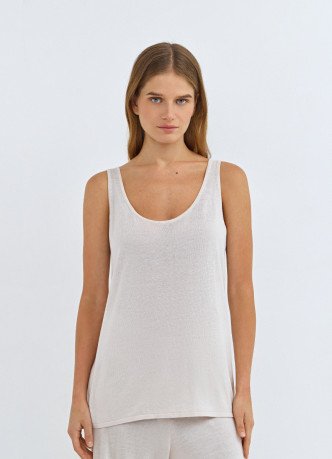 Вязаная майка