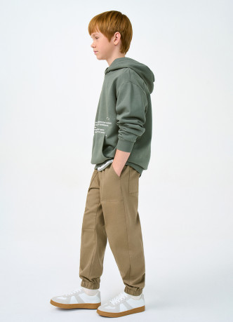 Брюки с эластичным поясом для мальчиков