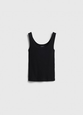 Базовая майка в рубчик