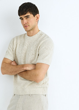 Футболка из текстурной пряжи