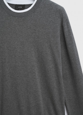 Джемпер с имитацией футболки