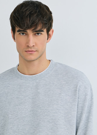 Свитшот с имитацией футболки