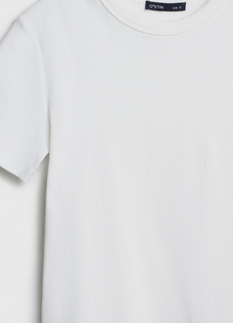 Футболка в рубчик