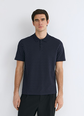 Поло с принтом