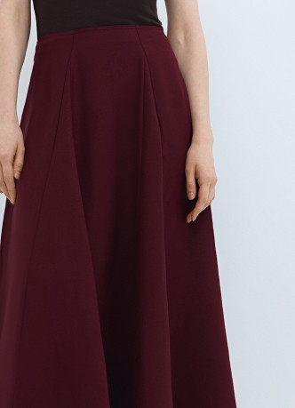 Юбка миди А-силуэта