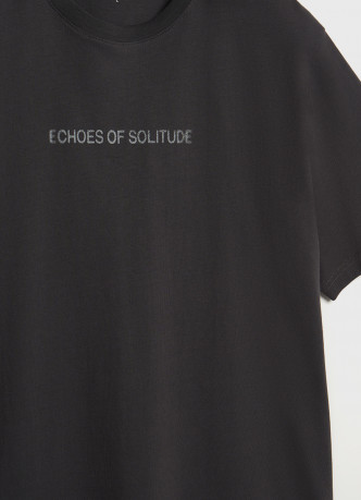 Футболка с текстовым принтом