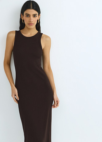 Платье-майка из трикотажа