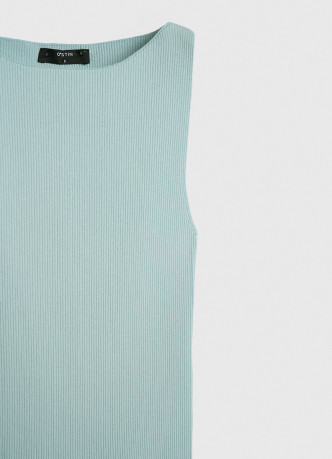 Майка в рубчик