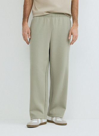 Широкие трикотажные брюки Wide leg