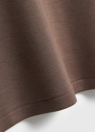 Футболка оверсайз с разрезами