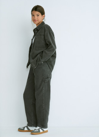 Вельветовые брюки Baggy для девочек