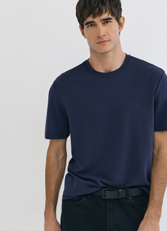 Футболка из гладкой ткани