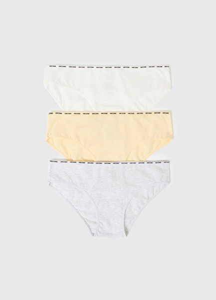 Трусы-слипы для девочек 3 шт Мультицвет 799₽