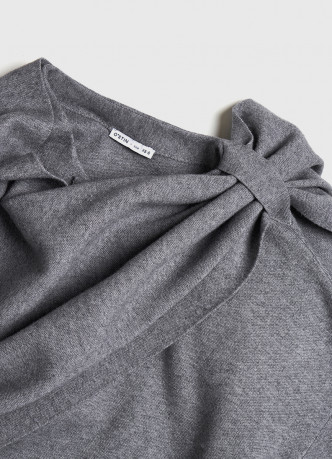 Кардиган с шарфом