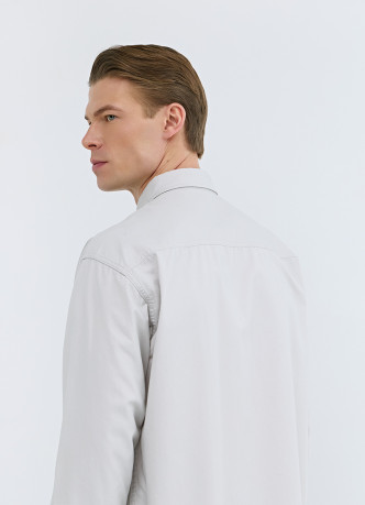 Рубашка из твила с карманом