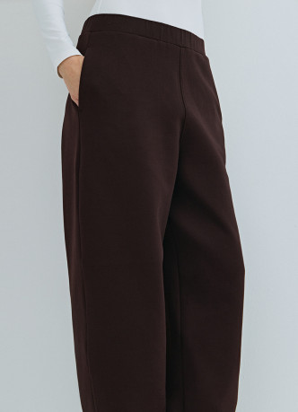 Брюки О-силуэта