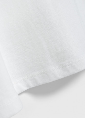 Хлопковая футболка свободного кроя