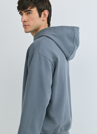 Толстовка на молнии с капюшоном