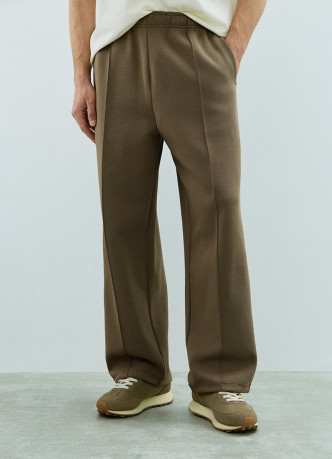 Трикотажные брюки с лампасами