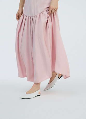 Платье А-силуэта из лиоцелла