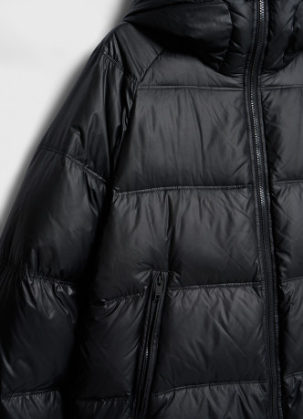 Пуховик с утеплителем из натурального пуха