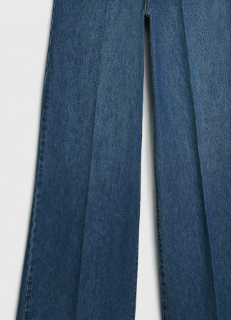 Широкие джинсы Wide leg с высокой посадкой
