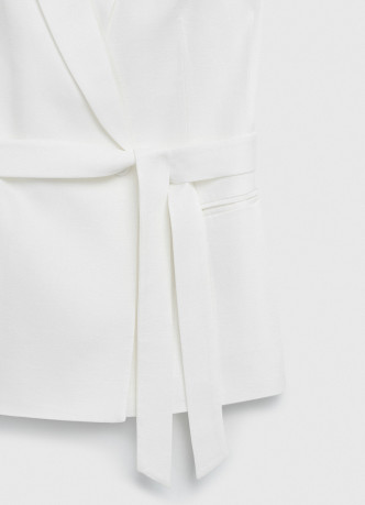 Удлиненный жакет на запах