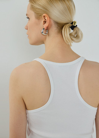 Майка в рубчик