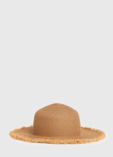 Соломенная шляпа, Бежевый