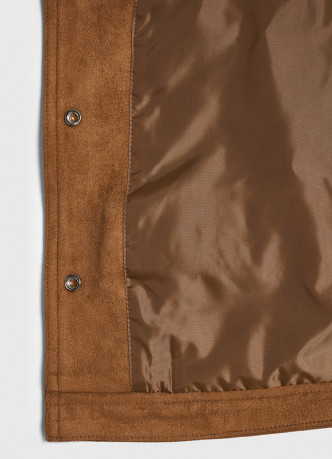 Куртка из искусственной замши с бахромой для девочек