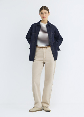 Футболка в рубчик