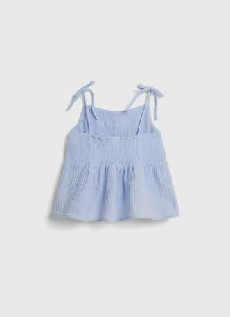 Топ из муслина для девочек