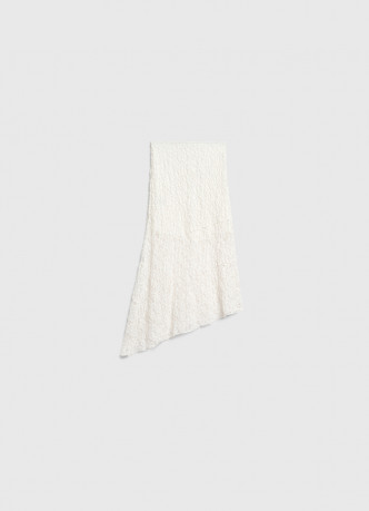 Асимметричная юбка из кружева для девочек