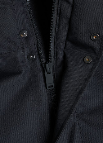 Удлинённая парка с капюшоном