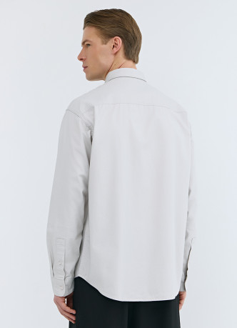 Рубашка из твила с карманом